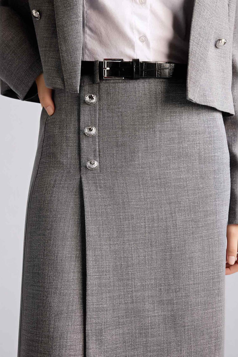 ديفاكتو جيبة ميدي بخصر عادي - Image 4